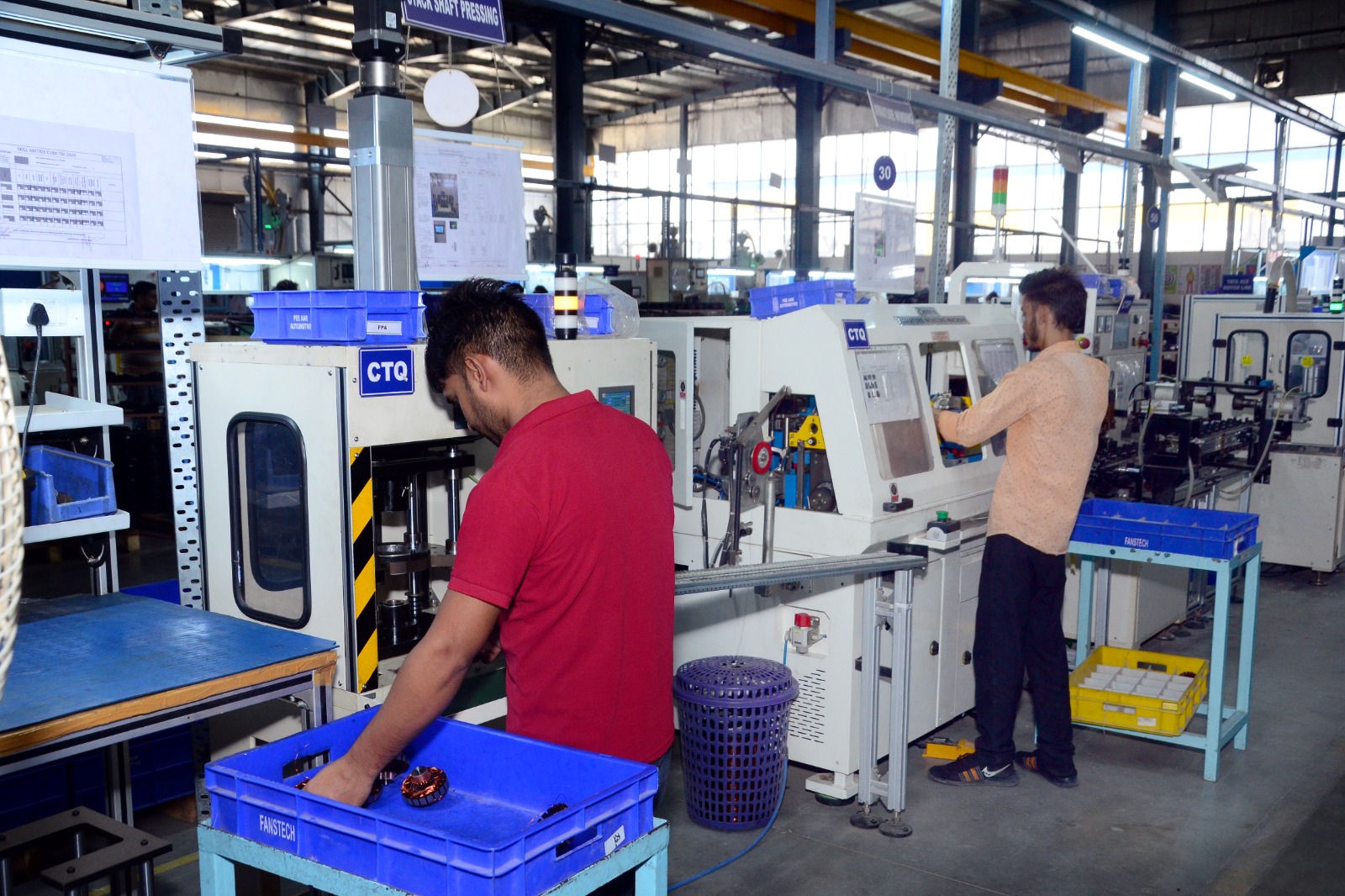 Manufacturing banner